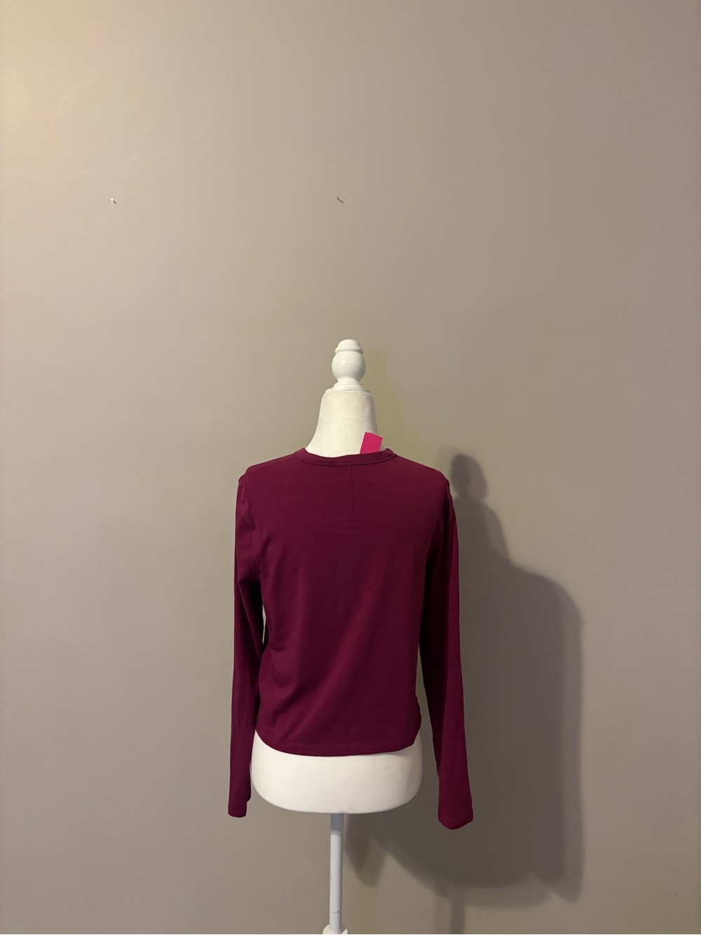 Size 4 - Lululemon pink long sleeve top - Picture 4 of 5
